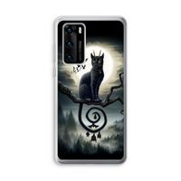 Moonlight Companions: Huawei P40 Transparant Hoesje