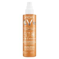 Zonnebrandspray voor Kinderen Vichy Cell Protect Spf 50+ 200 ml 4 Onderdelen