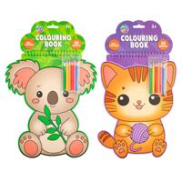 Moxy dierenvorm kleurboek + potloden