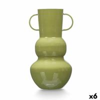 Vaas Gift Decor Groen Ijzer Klot 17,5 x 30 x 16 cm (6 Stuks)