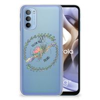 Motorola Moto G31 | G41 Telefoonhoesje met Naam Boho Dreams