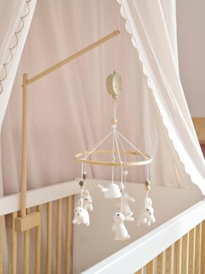 Muziekmobiel KONIJN hout Muziekmobiel KONIJN hout