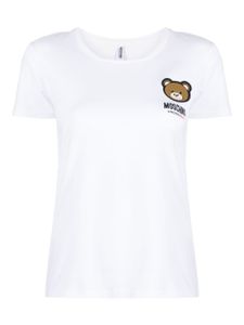 Moschino t-shirt à imprimé ourson - Blanc