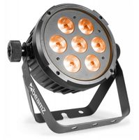 BeamZ BT280 LED flatpar met 7x 10W RGBW_UV LED&apos;s incl. remote - thumbnail