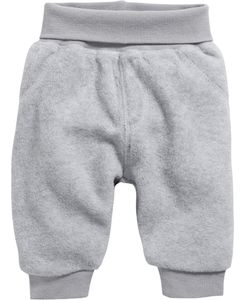 Playshoes Schnizler babybroekje fleece uni grijs Maat