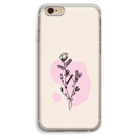 Roses are red: iPhone 6 Plus / 6S Plus Transparant Hoesje