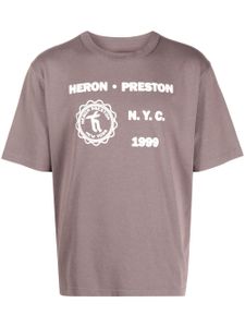 Heron Preston t-shirt Medieval Heron en coton biologique - Gris