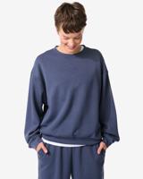 HEMA Dames lounge trui donkerblauw (donkerblauw)