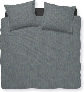 Damai Dekbedovertrekset flode katoen 240x200/220 steel blue