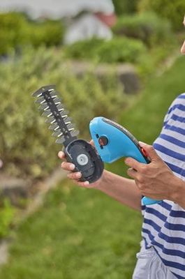 Gardena 9884-20 accu grasschaar 8 cm 3,6 V Lithium-Ion (Li-Ion) Zwart, Groen