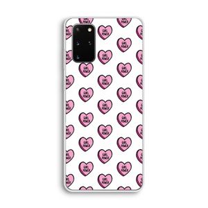 GIRL POWER: Samsung Galaxy S20 Plus Transparant Hoesje