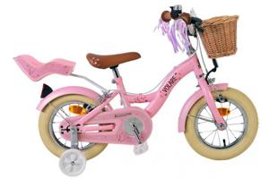 Volare Blossom Kinderfiets Meisjes 12 inch Roze Twee handremmen