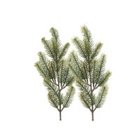 15x Groene kersttakken / dennentakjes 52 cm kerstversiering