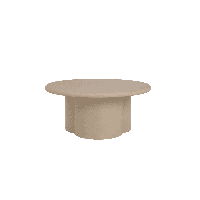 Tower Living Ronde Salontafel 'Mello' 90cm, kleur Beige