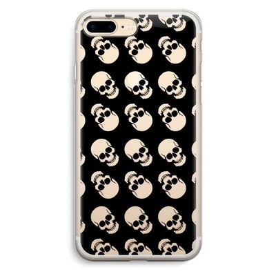 Musketon Skulls: iPhone 7 Plus Transparant Hoesje