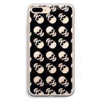 Musketon Skulls: iPhone 7 Plus Transparant Hoesje