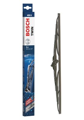 Bosch ruitenwisser Twin 450U - Lengte: 450 mm - enkele wisser voorzijde 450U