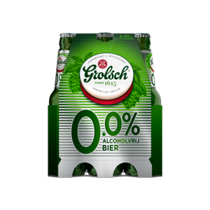 Grolsch 0.0% Alcoholvrij Bier Flessen 6 x 30 cl bij Jumbo