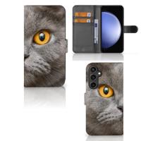 Telefoonhoesje | Met pasjeshouder | Samsung Galaxy S23 FE Britse Korthaar