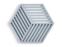 Zone Denmark - siliconen onderzetter Hexagon - lichtblauw - 16 x 14 cm - thumbnail