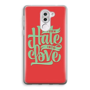 Turn hate into love: Honor 6X Transparant Hoesje