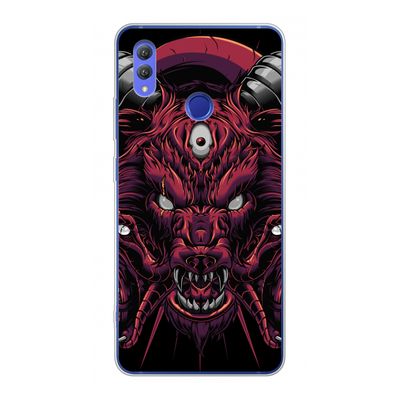 Hell Hound and Serpents: Honor Note 10 Transparant Hoesje