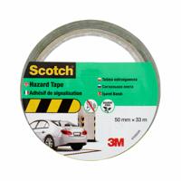 Afzetlint Scotch 50 mm x 33 m Geel Zwart
