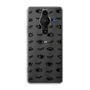 Eye pattern #2: Sony Xperia Pro-I Transparant Hoesje