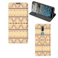 Nokia 2.4 | Hoesje met Magneet | Aztec Yellow