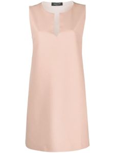 Fabiana Filippi sleeveless A-line dress - Tons neutres