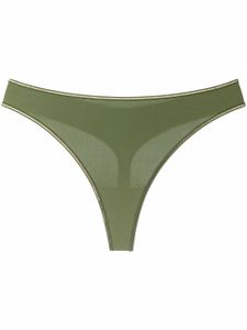 Marlies Dekkers string Queen Bee à taille haute - Vert