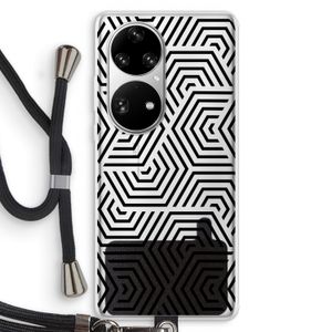 Magic pattern: Huawei P50 Pro Transparant Hoesje met koord