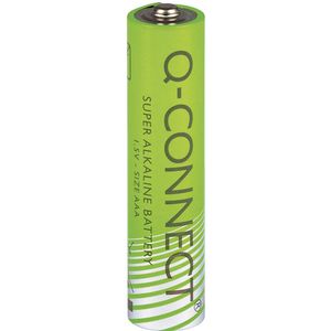Q-CONNECT batterijen AAA, blister van 4 stuks 10 stuks