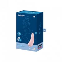 Satisfyer - Curvy 2+ Air Pulse Stimulator + Vibration - Pink - thumbnail