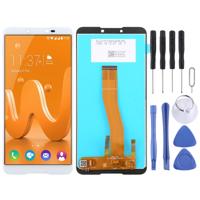 LCD-scherm en digitizer volledige montage voor Wiko Y70 (wit)