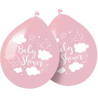 Babyshower Ballonnen Roze Meisje - 8 Stuks - thumbnail