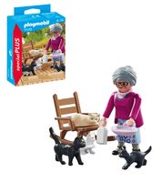 PlaymobilÂ® Special plus 71172 oma met katten