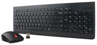 Lenovo 4X30M39497 toetsenbord Inclusief muis Universeel RF Draadloos QWERTY Amerikaans Engels Zwart