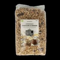 Havergranola crunchy chocolade/banaan bio 1 Kilogram