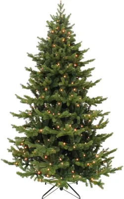 Triumph Tree Sherwood verlichte kunstkerstboom groen 230cm - 336 lampjes