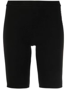 DSQUARED2 short taille-haute à bande logo - Noir