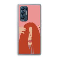 Woke up like this: Oppo Find X3 Neo Transparant Hoesje Woke up like this: Oppo Find X3 Neo Transparant Hoesje