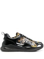 Versace Jeans Couture baskets à imprimé baroque - Noir