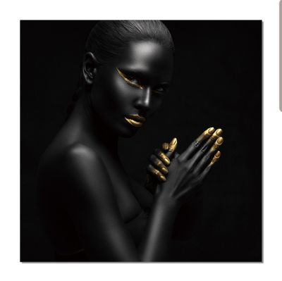 Plexiglas Black Panther 120x120 cm