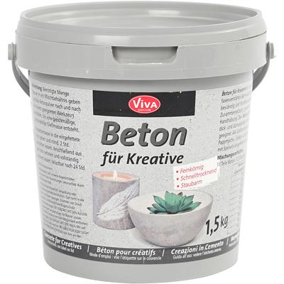 Viva Decor Hobbybeton, grijs, 1500 gr/ 1 doos