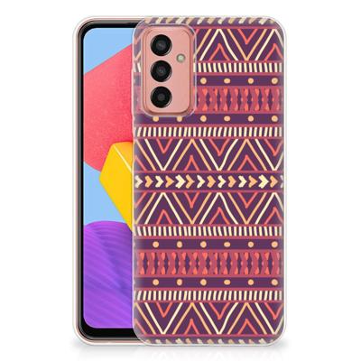 Samsung Galaxy M13 | M23 | TPU bumper | Aztec Paars Samsung Galaxy M13 | M23 | TPU bumper | Aztec Paars