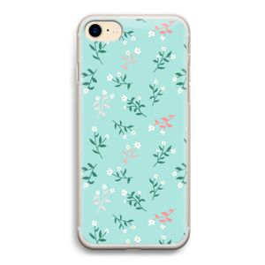 Small white flowers: iPhone 7 Transparant Hoesje