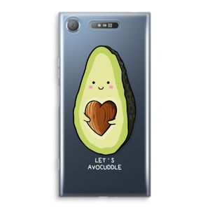 Avocuddle: Sony Xperia XZ1 Transparant Hoesje