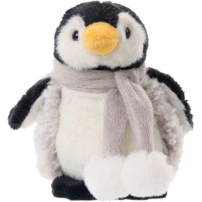 Bukowski pluche pinguin knuffeldier - grijs/wit - staand - 15 cm Bukowski pluche pinguin knuffeldier - grijs/wit - staand - 15 cm