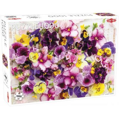 Puzzel Summery Flowers Puzzel